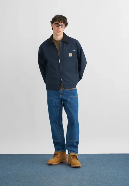Мужская куртка Carhartt WIP Detroit, бежевая/черная