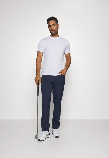 Мужские футболки Calvin Klein Golf, 2 шт., чёрные/белые