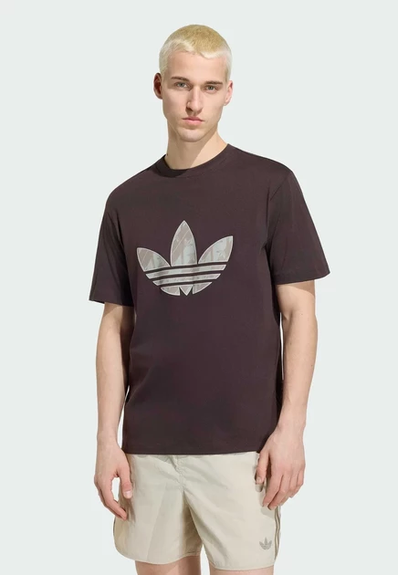 Мужская футболка adidas Originals Monogram, коричневая