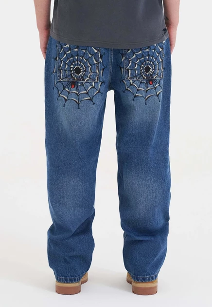 Мужские джинсы Ed Hardy Relaxed Fit, синие
