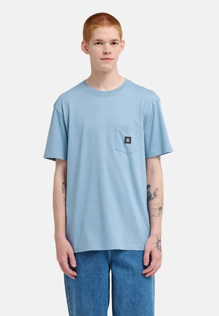 Мужская футболка Element Icon Label Pocket, белая