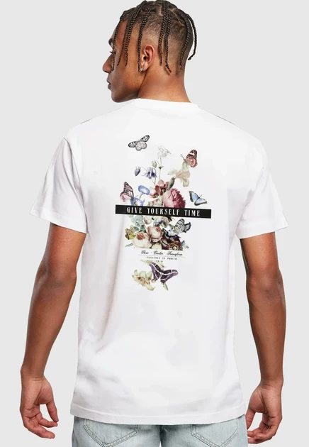 Мужская футболка Mister Tee Give Yourself Time, белая