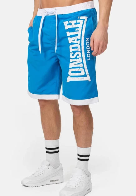 Плавательные шорты Lonsdale, сине-белые