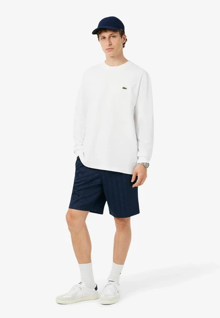 Мужские шорты Lacoste, темно-синие