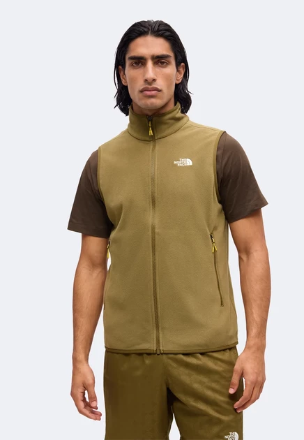 The North Face GLACIER VEST - Waistcoat - black caraway seed