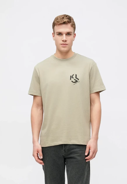 Мужская футболка Karl Lagerfeld Jeans Monogram, синяя