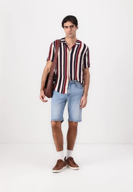 Мужские джинсовые шорты Pier One by Zalando, серо-синие