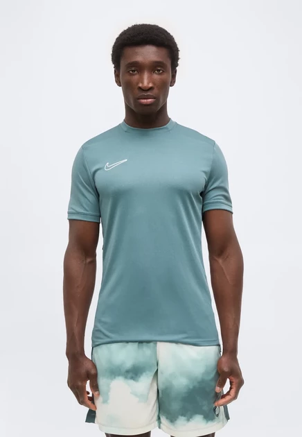 Nike Performance MEN'S SHORT SLEEVE SOCCER - Sports T-shirt - midnight navy/white mineral slate/black/white