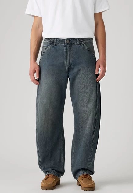 Мужские мешковатые джинсы Levi's Baggy Barrel, синие