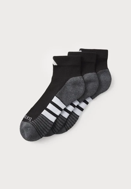 Унисекс-носки adidas Performance, 3 пары, черно-белые