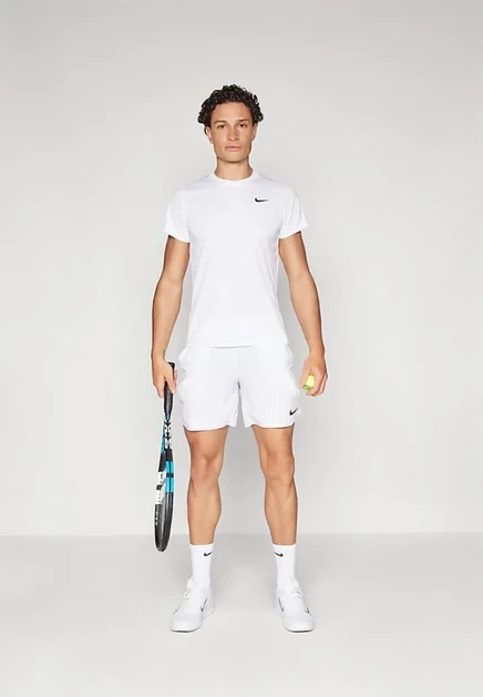 Мужская спортивная футболка Nike Victory, бело-черная