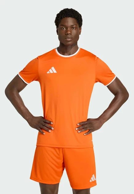Мужская футболка adidas Performance, оранжево-белая