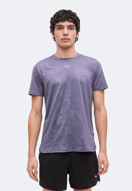Мужская спортивная футболка Puma Embossed Tee, чёрная