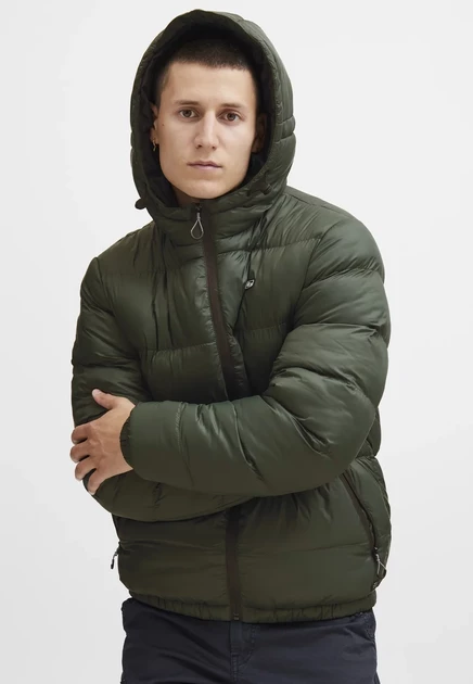 Мужская зимняя куртка Blend BHOUTERWEAR, бутылочно-зеленая