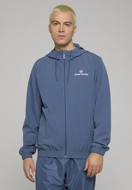 Мужская спортивная куртка Sergio Tacchini, индиго-белая