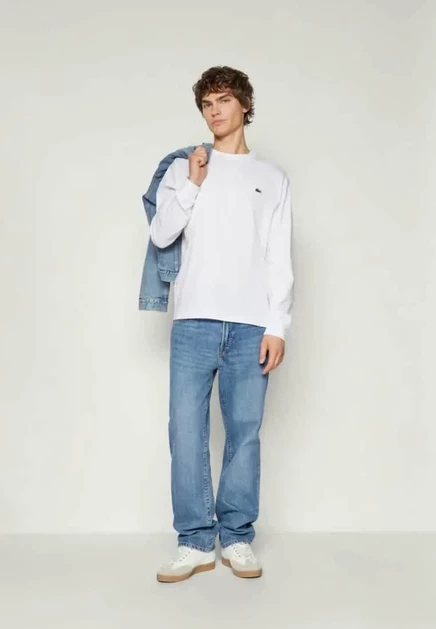 Мужской лонгслив Lacoste, белый