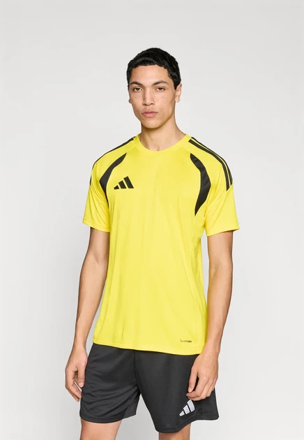 Мужская футбольная футболка adidas Performance, желто-черная