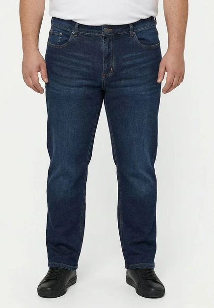 Мужские джинсы Men Plus Flexlastic 5-Pocket, темно-синие