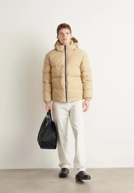 Мужской пуховик Tommy Jeans, золотой
