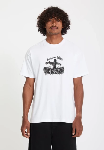 Мужская футболка Volcom Gony Zubizarreta, белая