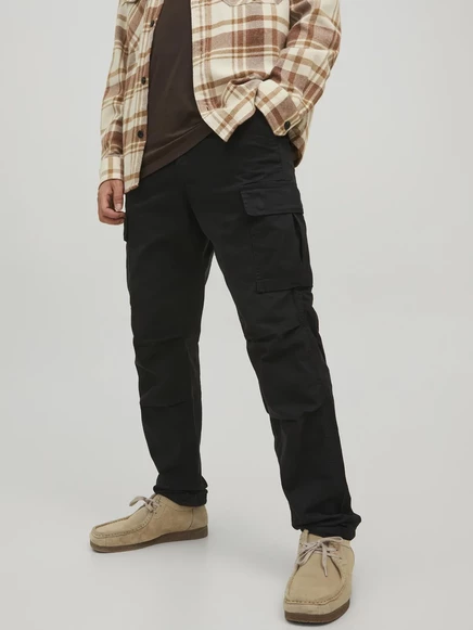 Мужские карго-брюки Jack & Jones JPSTACE, черные