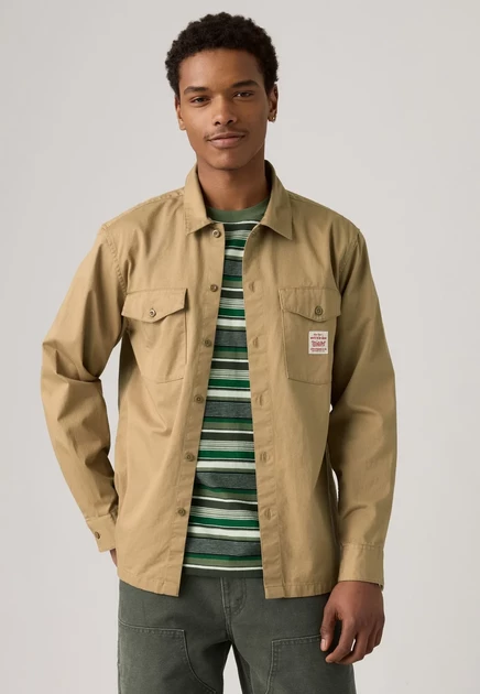Мужская рубашка Levi's Workwear Worker, тигровый глаз