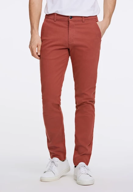 Lindbergh SUPERFLEX CHINO PANTS - Chinos - sand terracotta