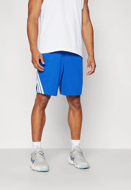 Мужские спортивные шорты adidas 3-STRIPES, синие/белые