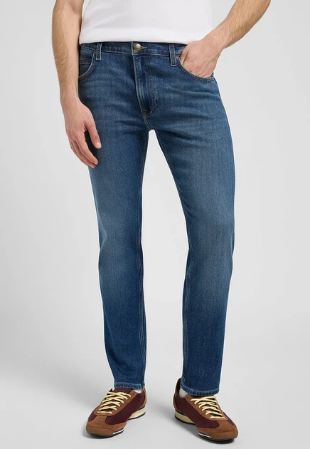 Lee RIDER - Slim fit jeans - clean black carson