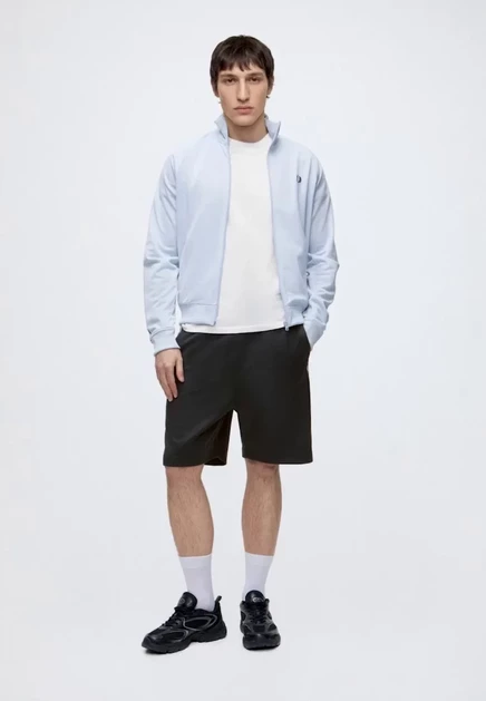 Мужские шорты Fred Perry Taped Tricot, черные