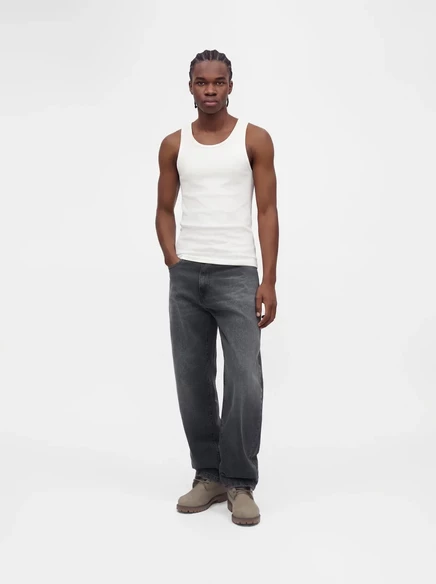 Мужские джинсы Carhartt WIP Landon Baggy, черные