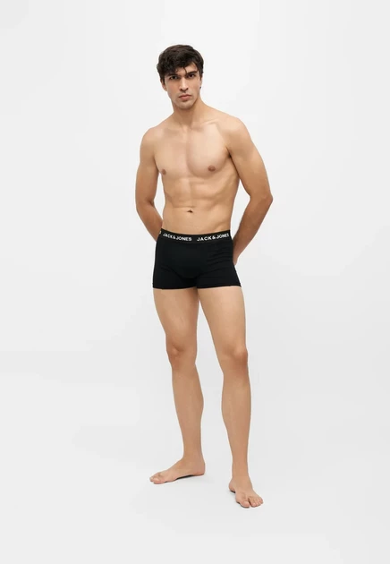 Мужские трусы Jack & Jones Jachuey, 7 шт., черно-белые