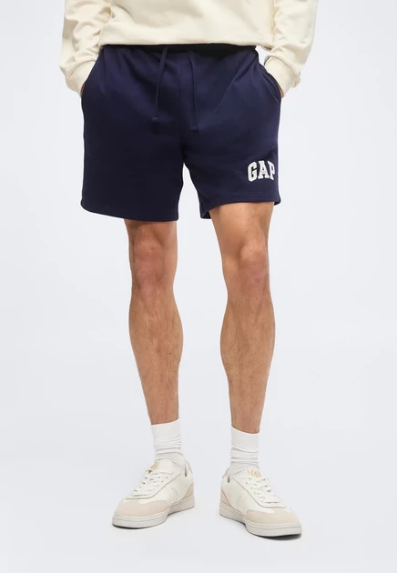 Мужские шорты Gap LOGO, темно-синие