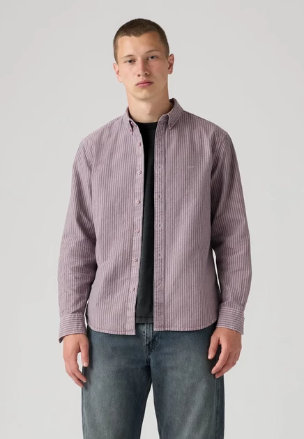 Levi's® AUTHENTIC BUTTON DOWN - Shirt - true blue quail garment dye