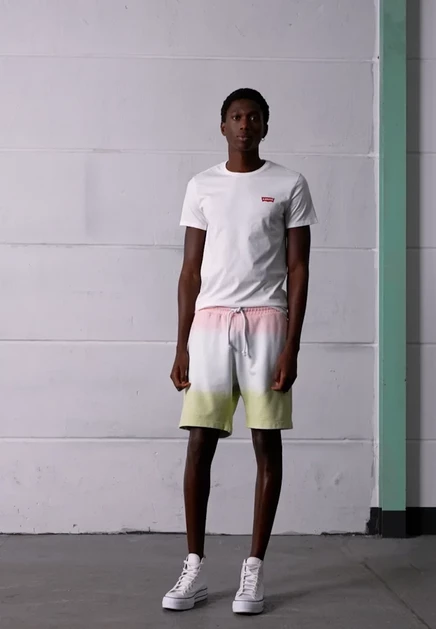 Мужские футболки Levi's, 2 шт., белые и черные