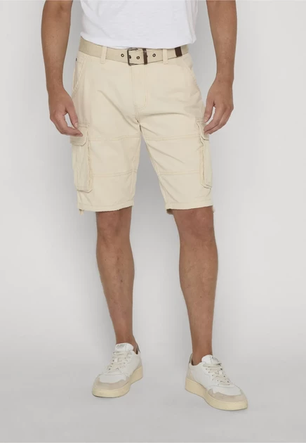 Мужские шорты Indicode Jeans Inmonsun, кремово-серые