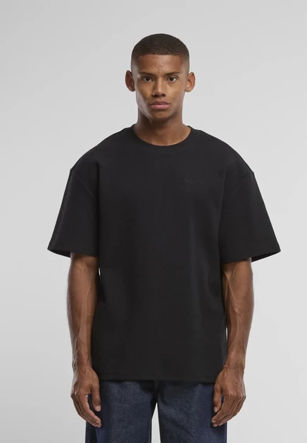 Мужская футболка Karl Kani Signature, оверсайз, черная