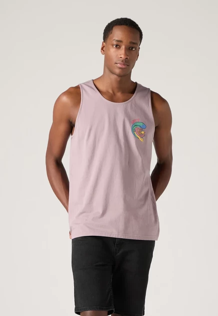 Мужская майка Levi's Relaxed Graphic, фиолетовая