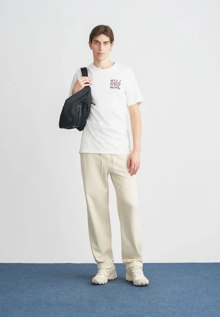 Мужские спортивные брюки Nike Sportswear Club, хаки-белые