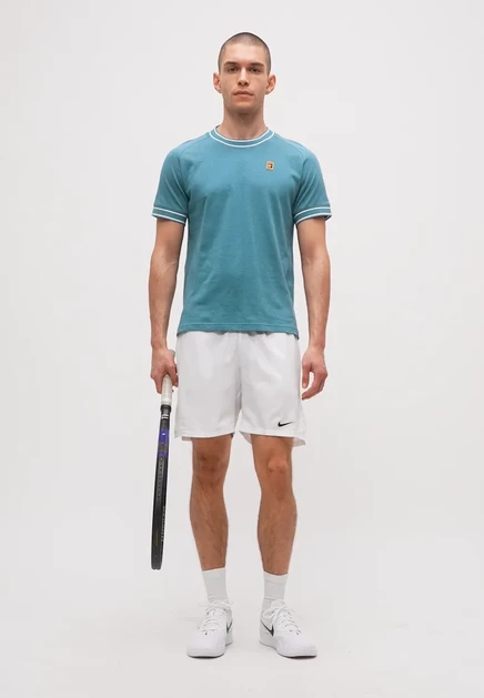 Мужская спортивная футболка Nike Heritage, черно-синяя