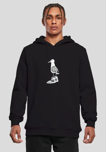 Мужское худи Mister Tee Seagull Sneakers, черное
