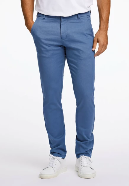 Lindbergh SUPERFLEX CHINO PANTS - Chinos - sand true blue