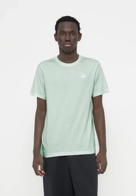 Мужская футболка Nike Sportswear Club, красно-зеленая