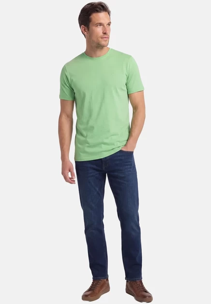 Redmond 5 PACK - Basic T-shirt - grau/schwarz hellgrün