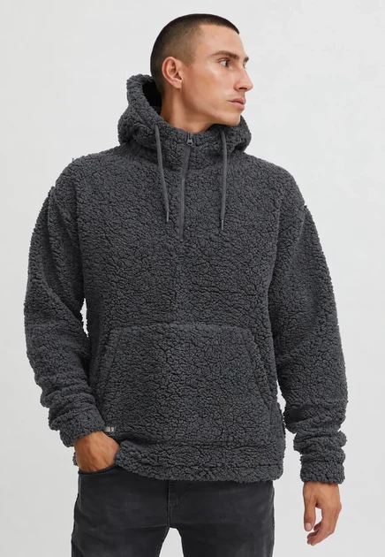 11 Project PRDAEG TEDDY - Hoodie - black forged iron