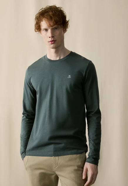 Мужской лонгслив Marc O'Polo Crew Neck, мангровый