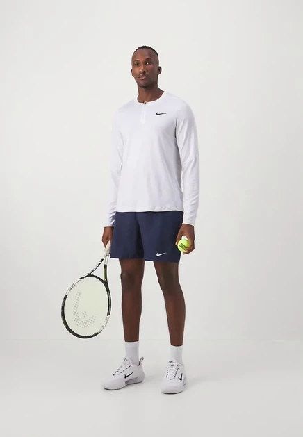 Мужские шорты NikeCourt Victory, обсидиан/белый