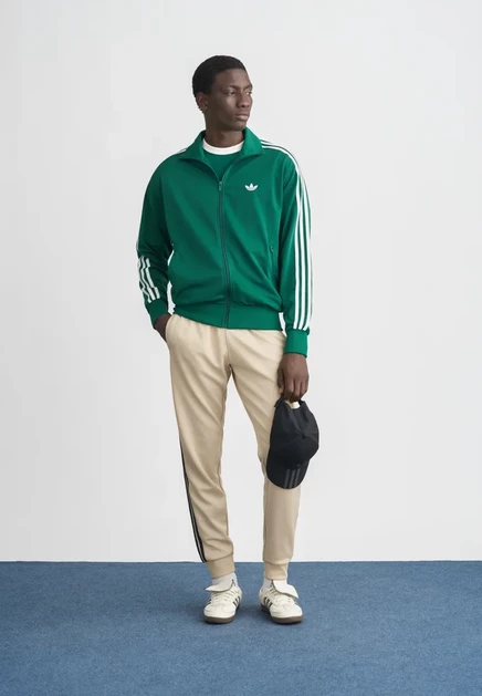 Мужская олимпийка adidas Originals FIREBIRD TT, зелёная