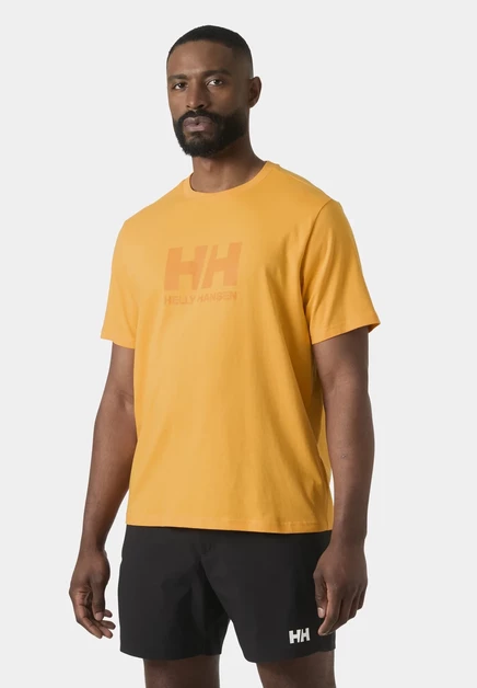 Мужская футболка Helly Hansen LOGO 3.0, оранжевая