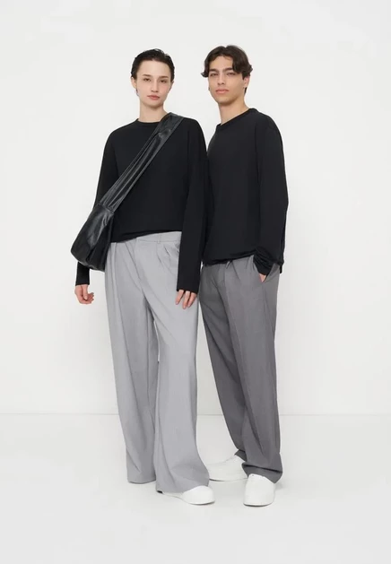 Унисекс лонгсливы YOURTURN by Zalando, 5 шт., черные